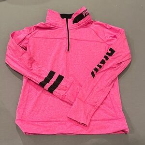 PINK Victoria's Secret Pink Quarter-Zip Pullover